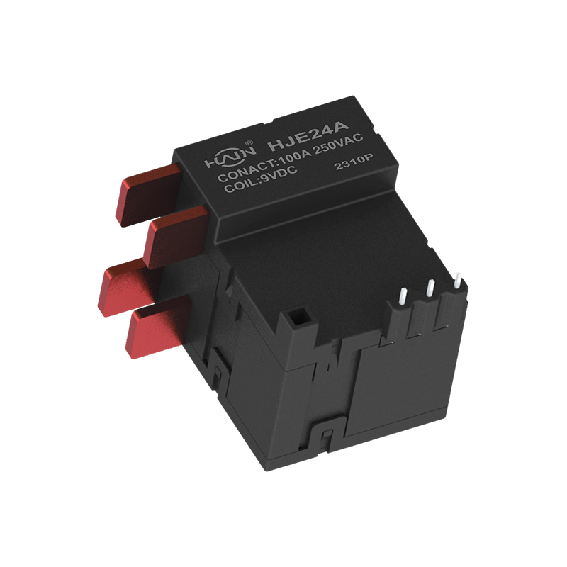 HJE24A-100A Compliant with UC3 Dual Channel Large Current Latching Relay